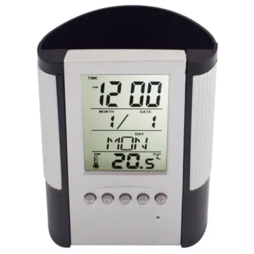 Clock Stationery Holder Top